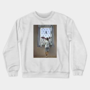 When Dalì meets Magritte Crewneck Sweatshirt